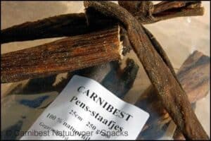 Carnibest Pensstaafjes (rund) 250 gr/zak 25 cm