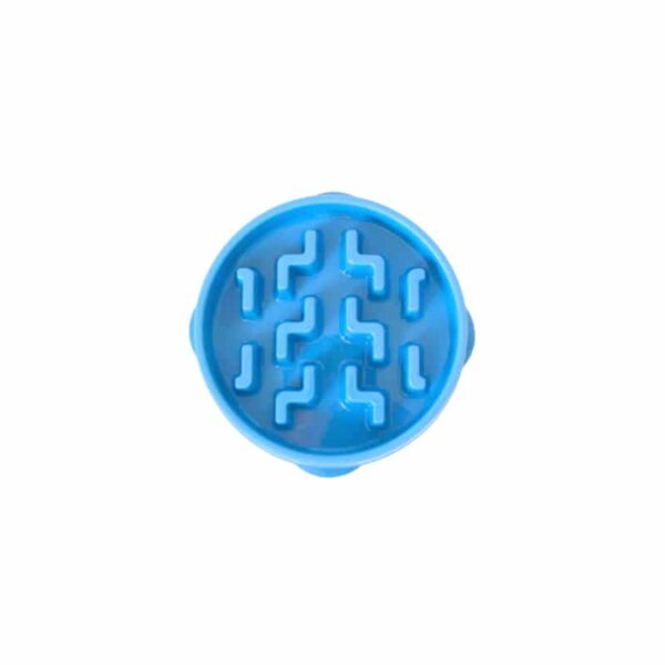Outward Hound Fun Feeder/Slo Bowl mini blauw - Afbeelding 2