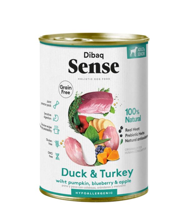 Dibaq Sense - Blikvoeding Eend & Kalkoen