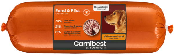 Carnibest Eend en Rijst (500 gr)