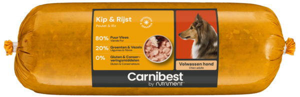 Carnibest Kip & Rijst (1kg)