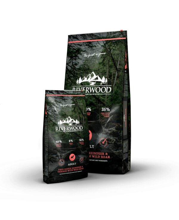 Riverwood Adult Rendier & Hert met Wild Zwijn - Afbeelding 2