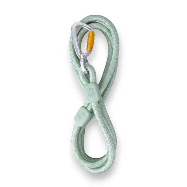 Woolly Wolf - Rope Leash - 10 mm - Glacier Green