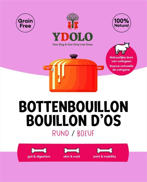 Ydolo Bottenbouillon Rund 230 ml
