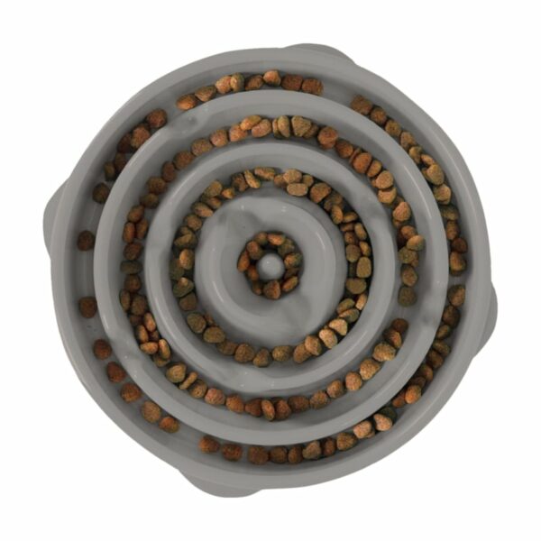 Outward Hound Fun Feeder/Slo Bowl Large grijs