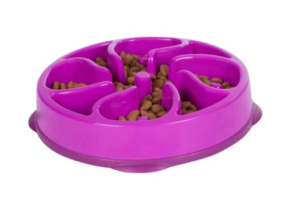 Outward Hound Fun Feeder/Slo Bowl medium lila - Afbeelding 2