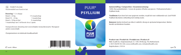 Puur Psyllium 150 gr - Afbeelding 2
