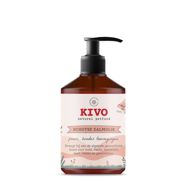 Kivo Schotse Zalmolie 500 ml