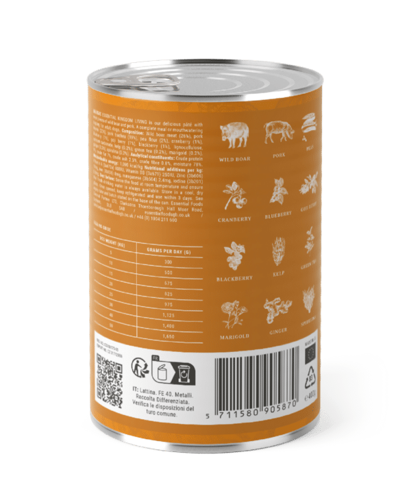 Essential Foods - Kingdom Living Blikvoeding 400 gr - Afbeelding 2