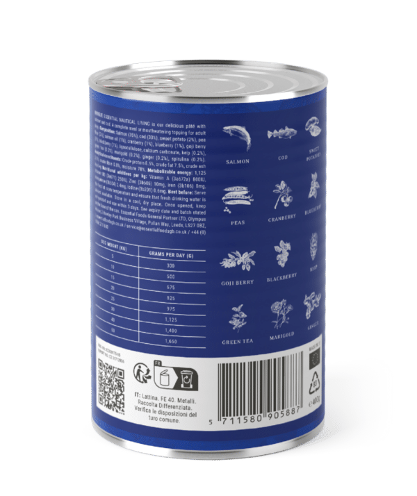 Essential Foods - Nautical Living Blikvoeding 400 gr - Afbeelding 2