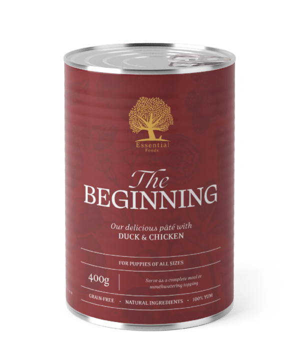 Essential Foods - The Beginning Blikvoeding 400 gr