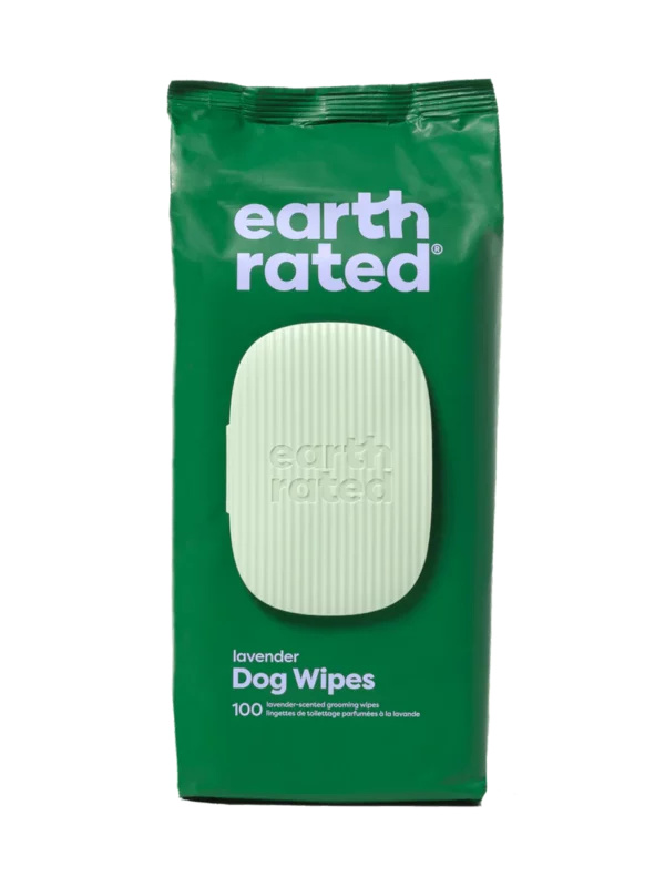 Earth Rated Dog Wipes Composteerbaar lavendel