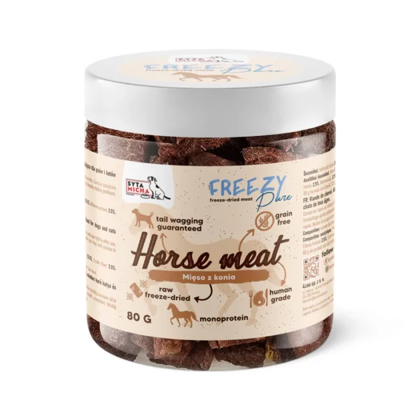 Syta Micha Freezy Pure - Gevriesdroogde Paard 80 gr