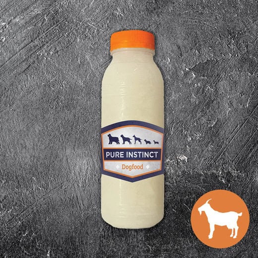 Pure Instinct - Rauwe Geitenmelk 330 ml (Bevroren)