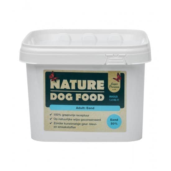 Nature Dog Food Adult Eend 1.4 kg