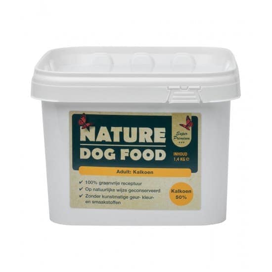 Nature Dog Food Adult Kalkoen 1.4 kg
