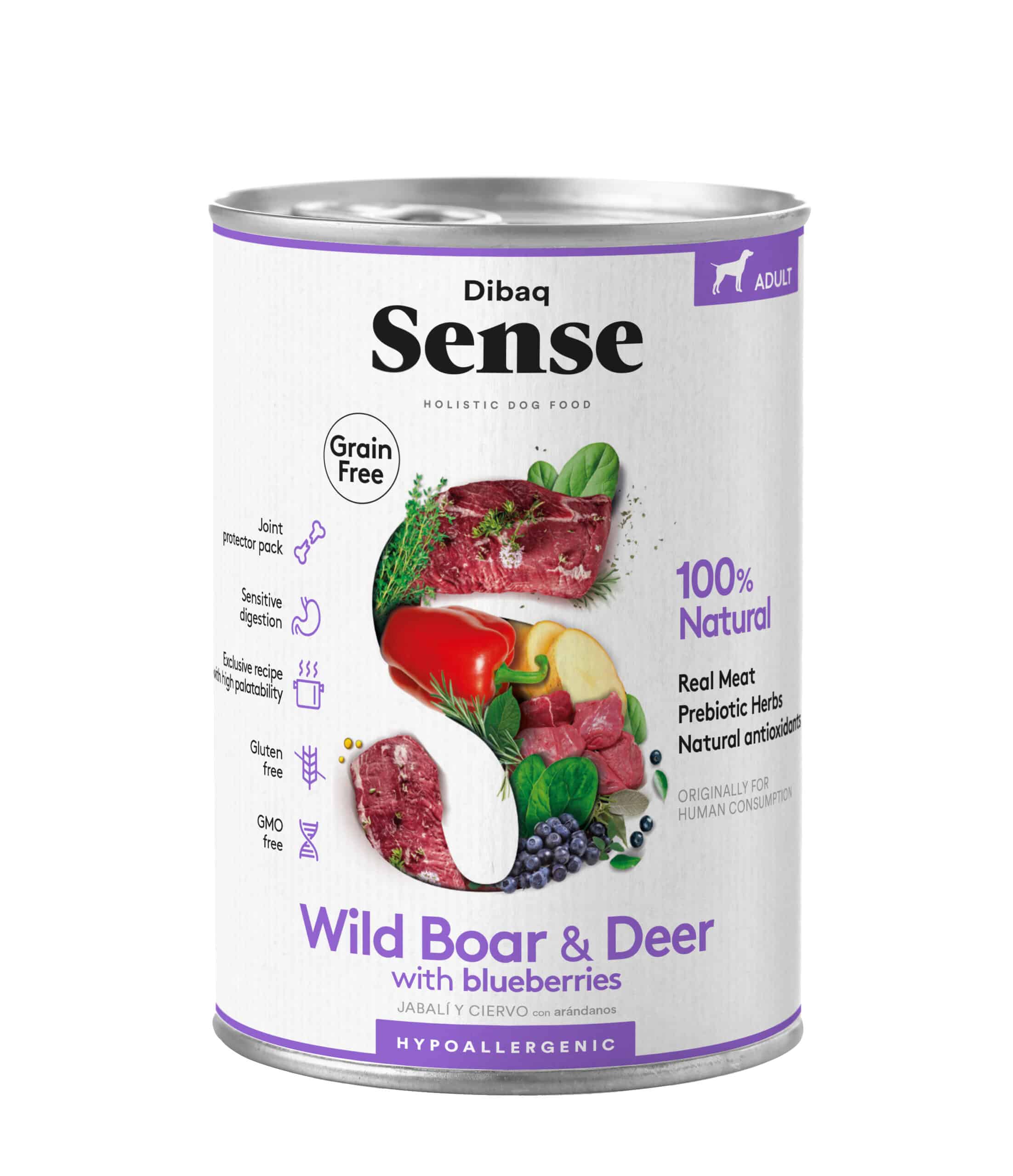 Dibaq Sense - Blikvoeding Wild (Wild Zwijn & Hert)