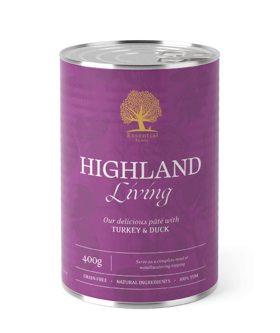 Essential Foods - Highland Living Blikvoeding 400 gr