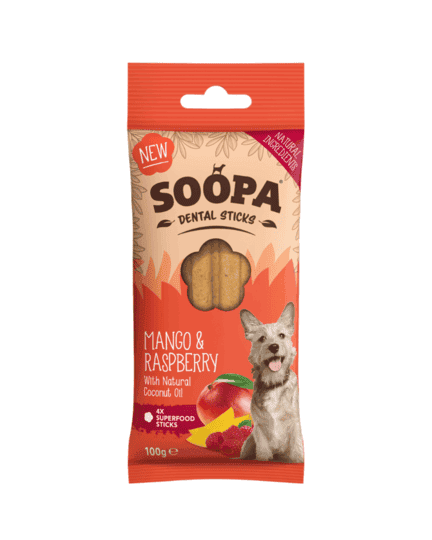 Soopa Dental Sticks - Mango & Raspberry