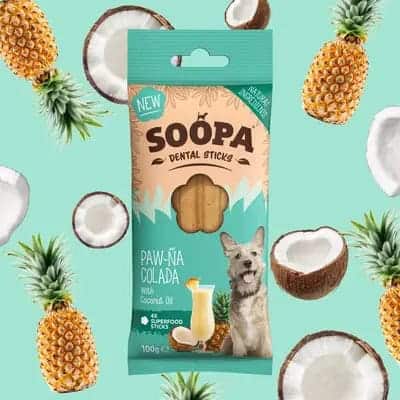 Soopa Dental Sticks - Paw-Na Colada