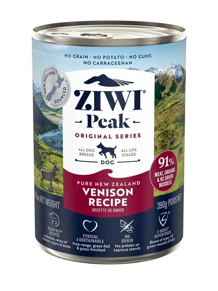 Ziwipeak Blikvoeding Venison 390 gr