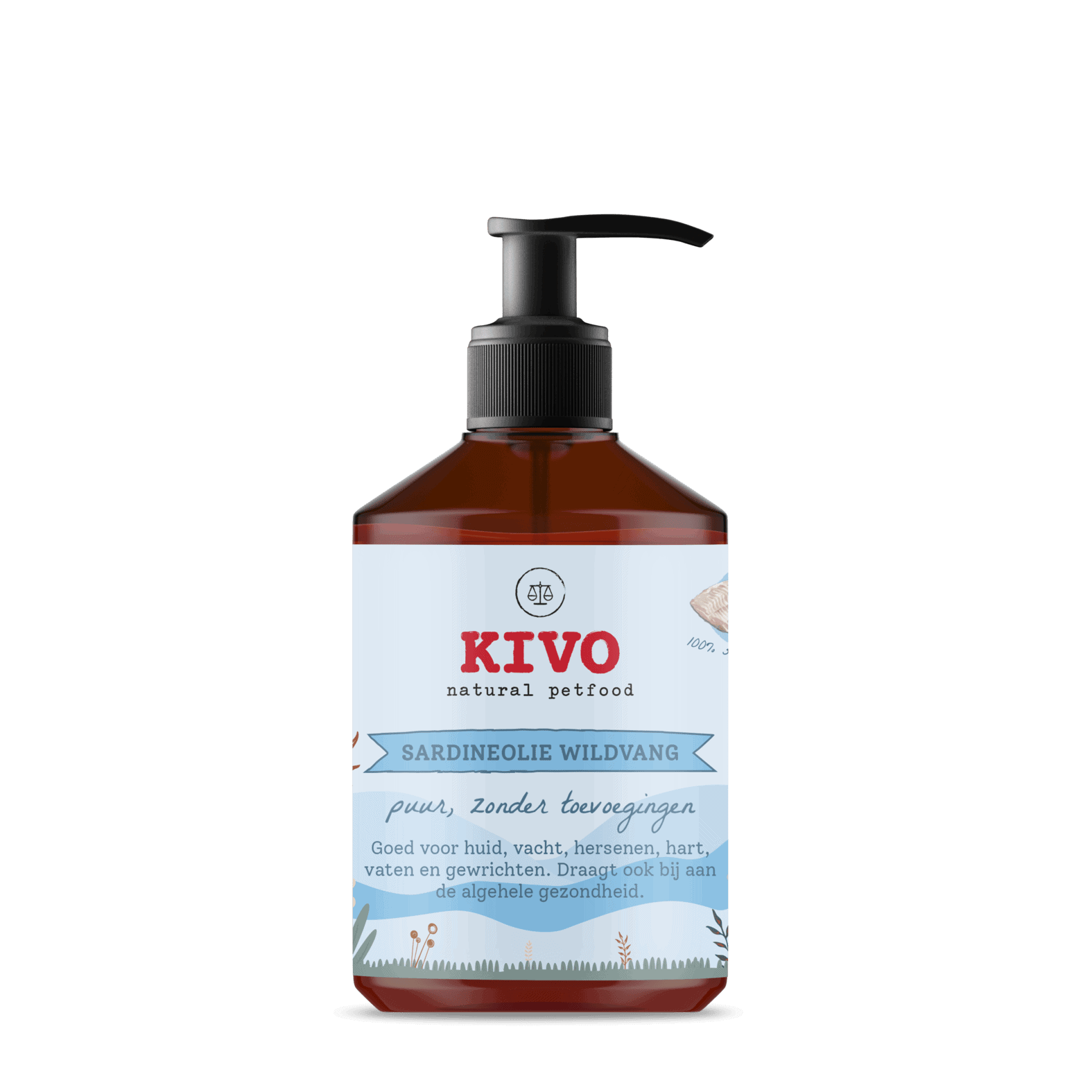 Kivo Sardineolie wildvang 500 ml