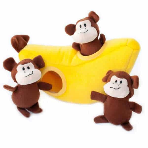 Zippypaws Zippy Burrow - Monkey 'n Banana